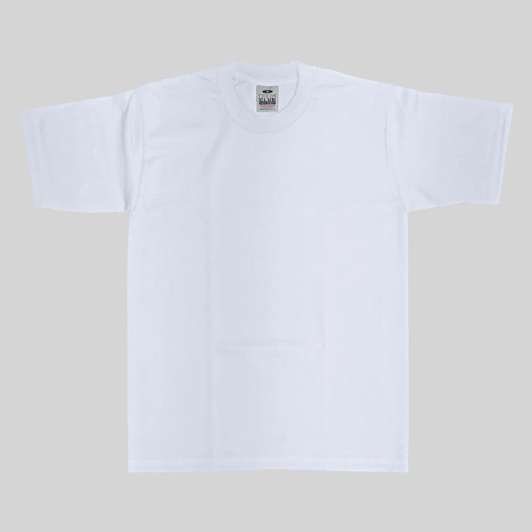 Pro Club Men's Heavyweight Cotton Short Sleeve Crew Neck T-Shirt