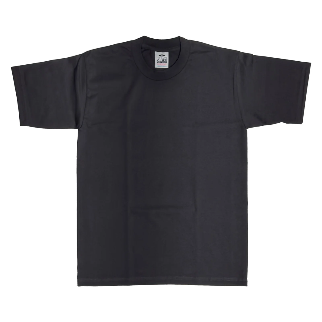 Pro Club Men's Heavyweight Cotton Short Sleeve Crew Neck T-Shirt